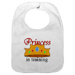 Princess In Training Bib