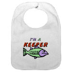 I'm A Keeper Bib