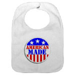 American Made Bib