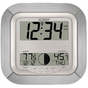 La Crosse Technology Atomic Digital Wall Clock