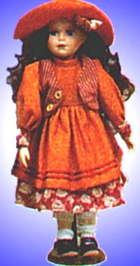 Porcelain Leslie Doll