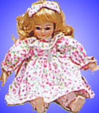 Musical Porcelain Doll