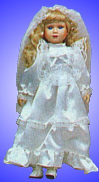 Porcelain Bridal Doll