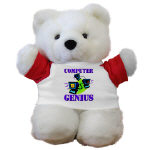 Computer Genius Teddy Bear
