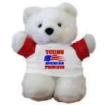 Young Amercian Princess Teddy Bear