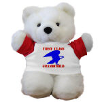 First Class Grandchild Teddy Bear